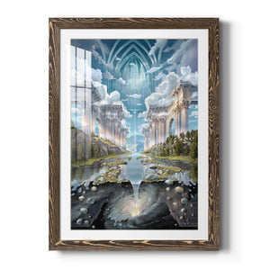 Genesis II - Barnwood Framed Art Print