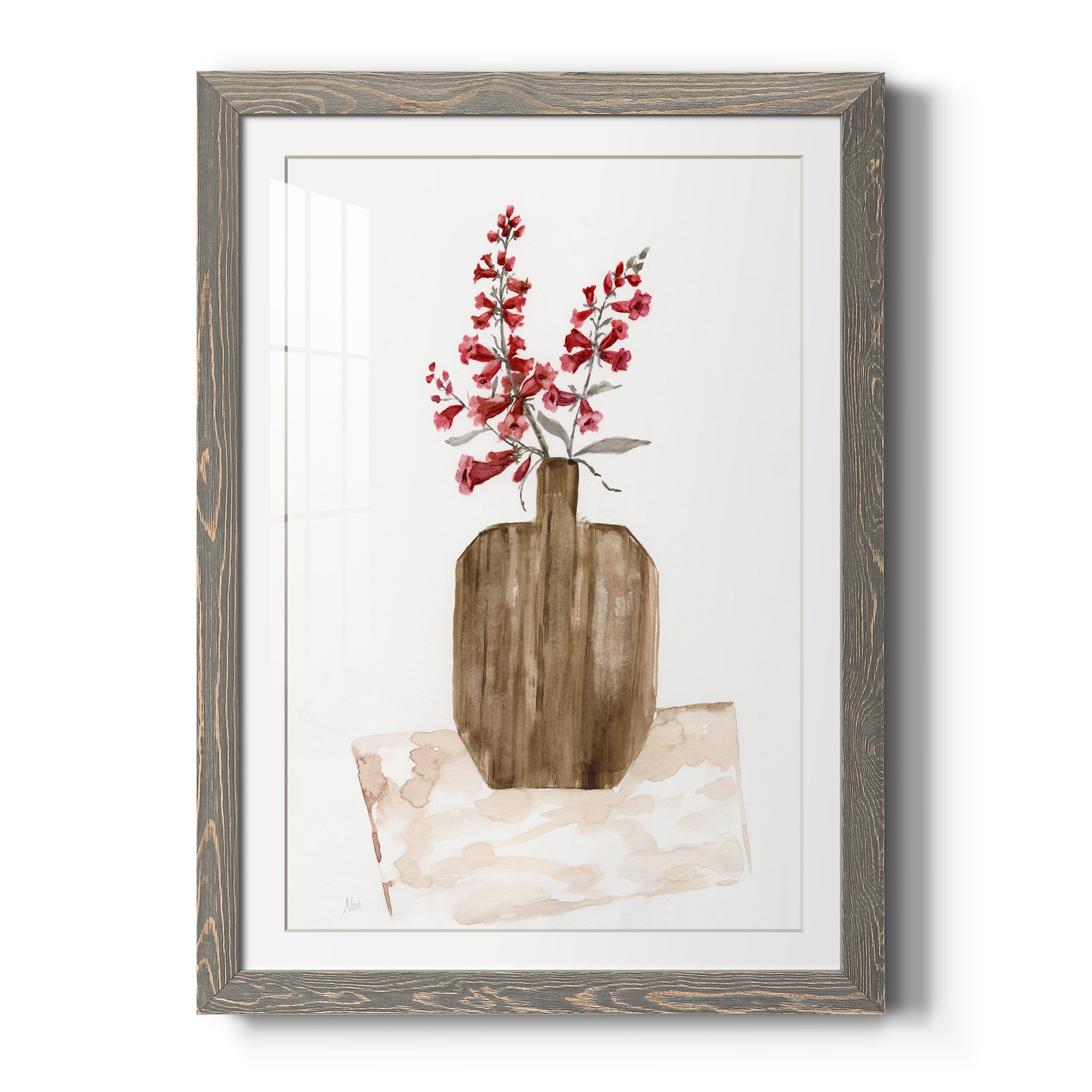 Simply Country II - Barnwood Framed Art Print
