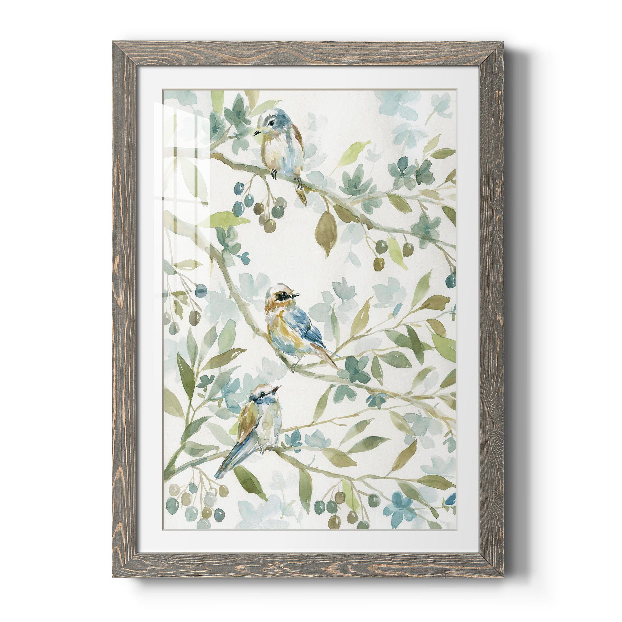 Spring Beginnings - Barnwood Framed Art Print