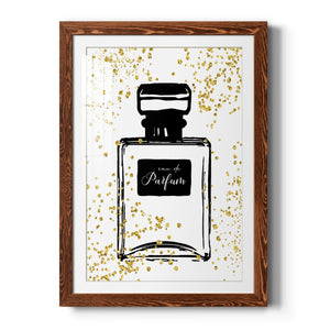 Glitter Perfume II - Barnwood Framed Art Print