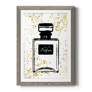 Glitter Perfume II - Barnwood Framed Art Print
