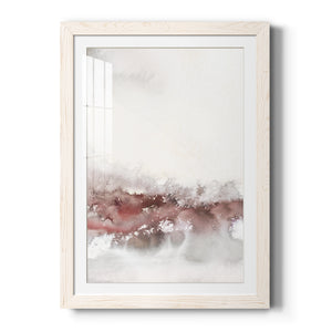 Soft Waves II - Premium Framed Print - Distressed Barnwood Frame - Ready to Hang