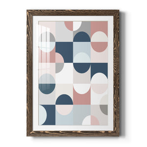 Modern Reflection - Barnwood Framed Art Print
