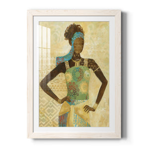Tribal Vision I - Barnwood Framed Art Print
