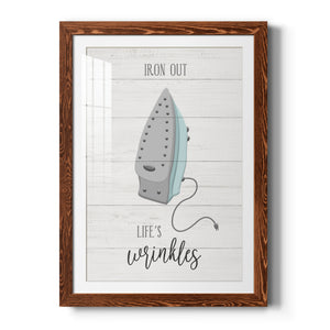 Iron Out - Premium Framed Print - Distressed Barnwood Frame - Ready to Hang