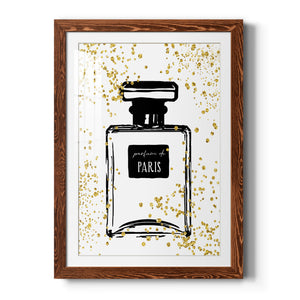 Glitter Perfume I - Barnwood Framed Art Print