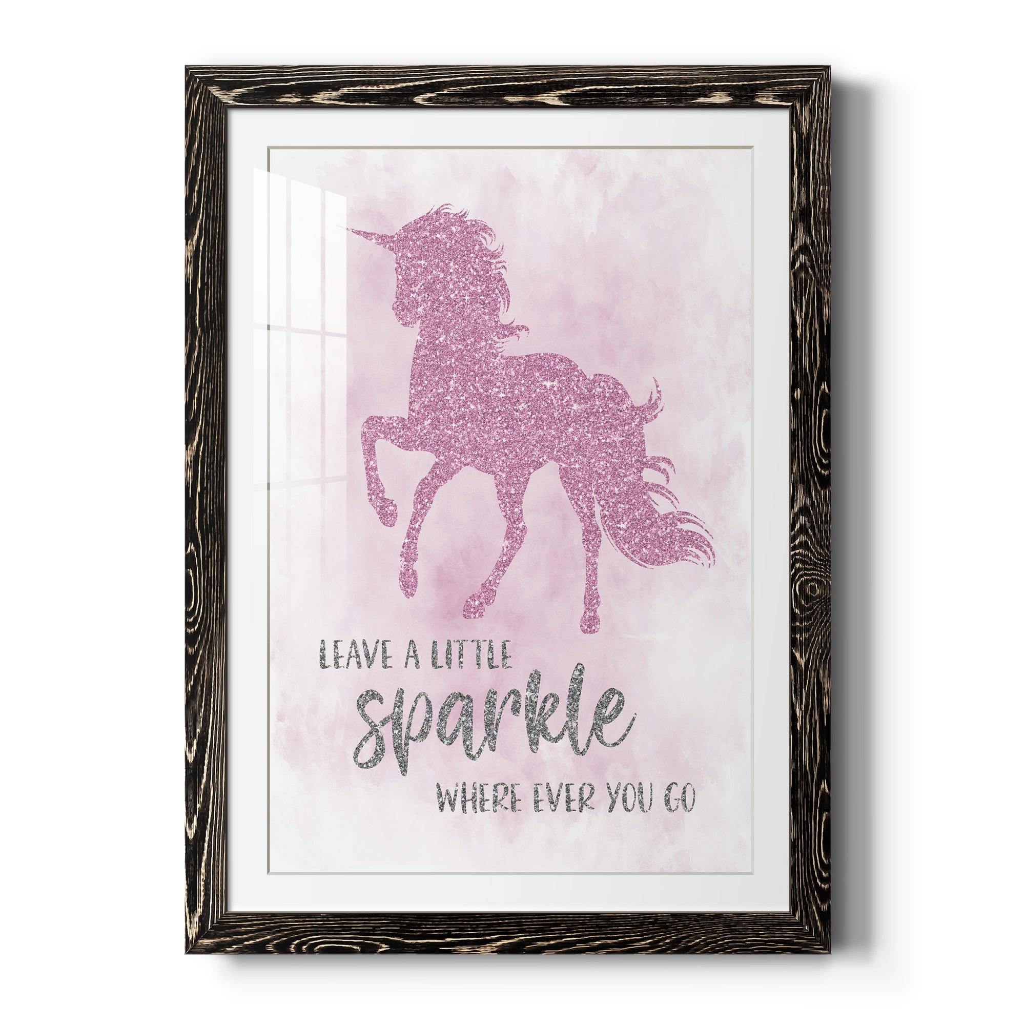 Sparkle - Barnwood Framed Art Print
