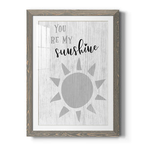 Sunshine - Premium Framed Print - Distressed Barnwood Frame - Ready to Hang