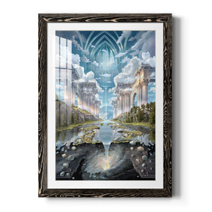 Genesis II - Barnwood Framed Art Print