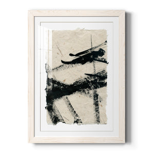 Lines Crossed II - Premium Framed Print - Distressed Barnwood Frame - Ready to Hang