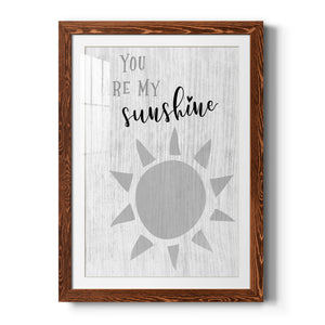 Sunshine - Premium Framed Print - Distressed Barnwood Frame - Ready to Hang