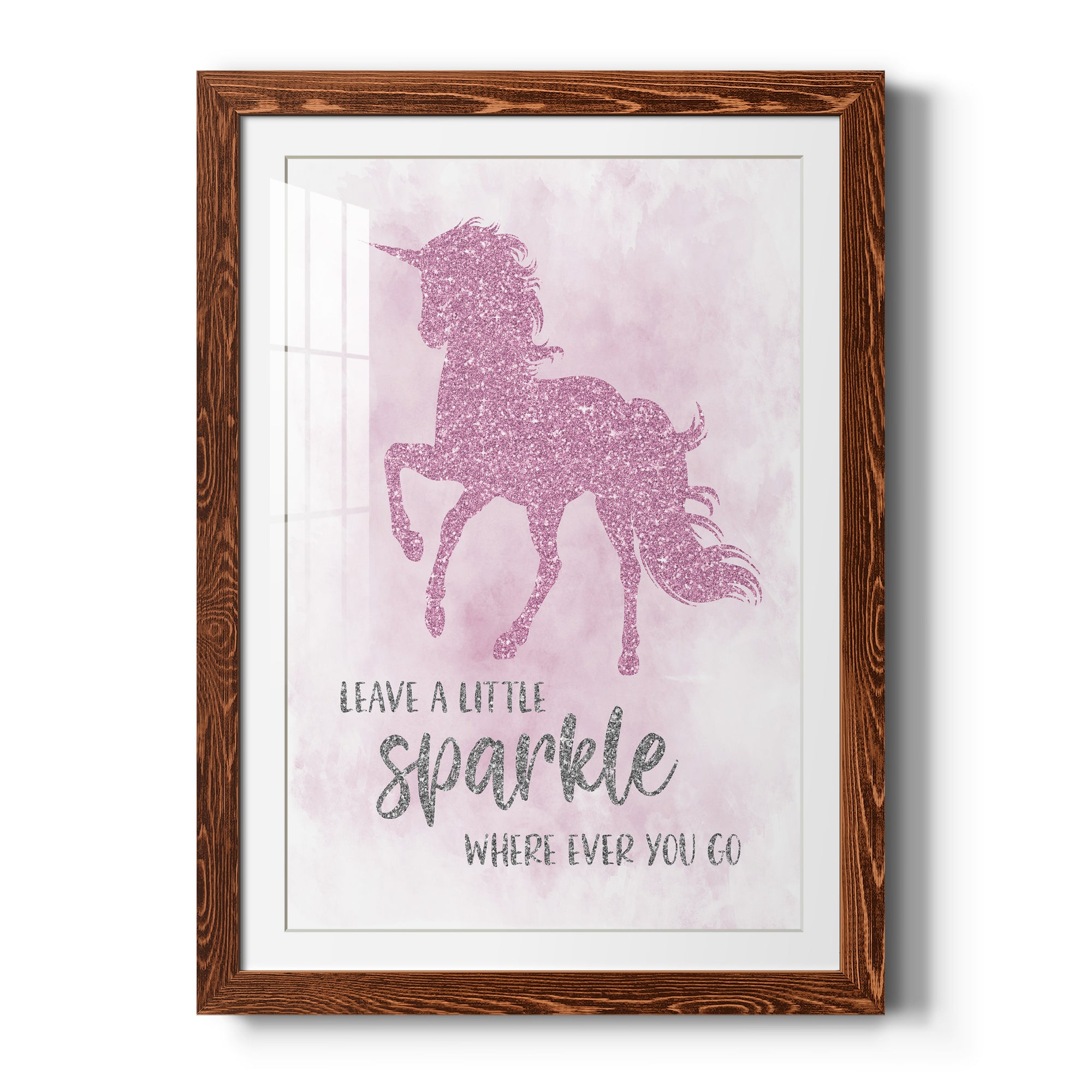 Sparkle - Barnwood Framed Art Print