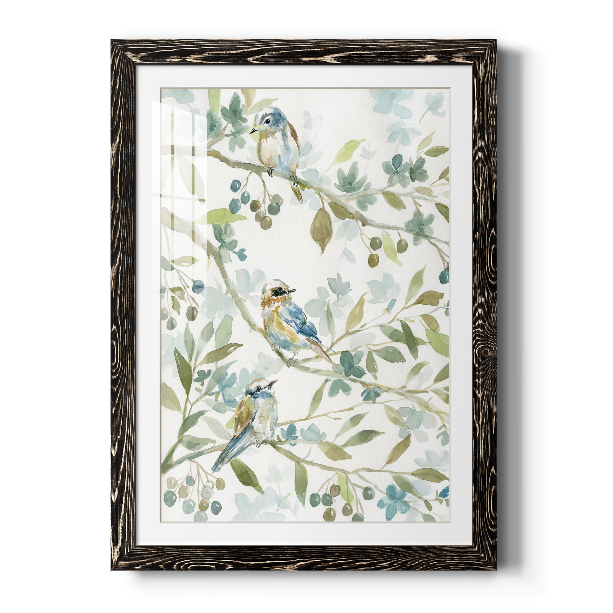 Spring Beginnings - Barnwood Framed Art Print