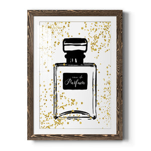 Glitter Perfume II - Barnwood Framed Art Print