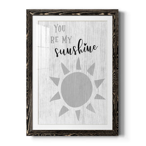Sunshine - Premium Framed Print - Distressed Barnwood Frame - Ready to Hang