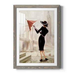 Hello, New York - Barnwood Framed Art Print