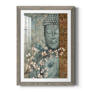 Buddha - Barnwood Framed Art Print