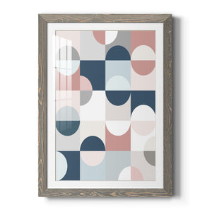 Modern Reflection - Barnwood Framed Art Print