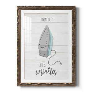 Iron Out - Premium Framed Print - Distressed Barnwood Frame - Ready to Hang