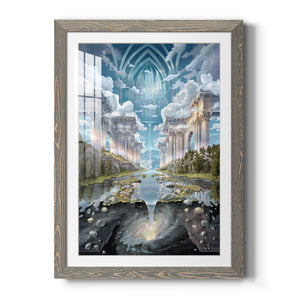 Genesis II - Barnwood Framed Art Print