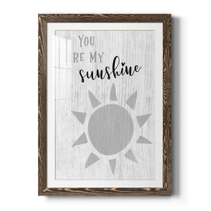 Sunshine - Premium Framed Print - Distressed Barnwood Frame - Ready to Hang