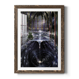 Genesis I - Barnwood Framed Art Print