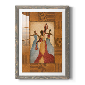 Celebration - Barnwood Framed Art Print