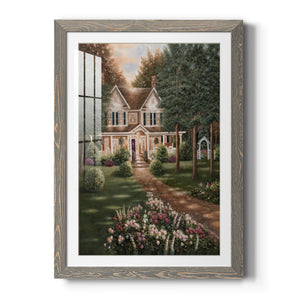Carolina Evening I - Barnwood Framed Art Print
