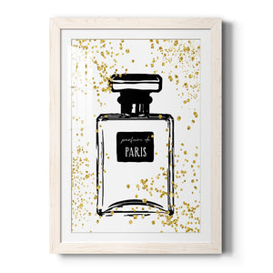 Glitter Perfume I - Barnwood Framed Art Print