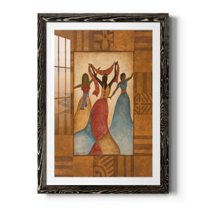Rhythm - Barnwood Framed Art Print