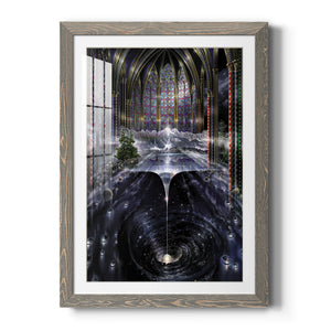 Genesis I - Barnwood Framed Art Print