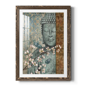 Buddha - Barnwood Framed Art Print