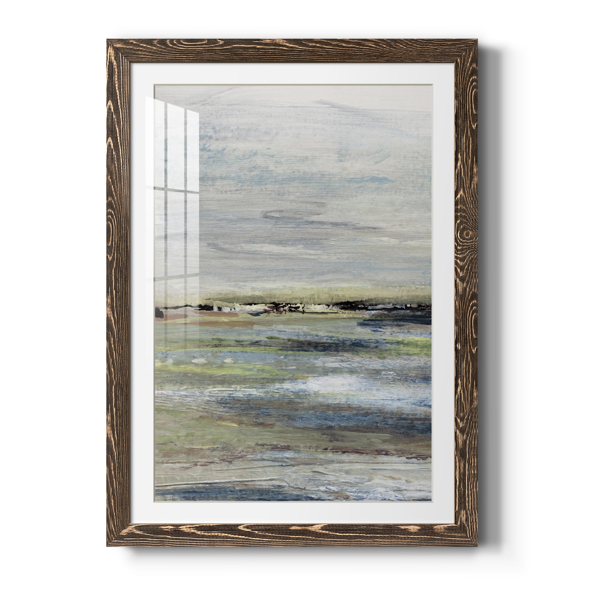 Wetlands I - Premium Framed Print - Distressed Barnwood Frame - Ready to Hang