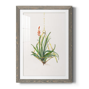 Gardenaire I - Barnwood Framed Art Print