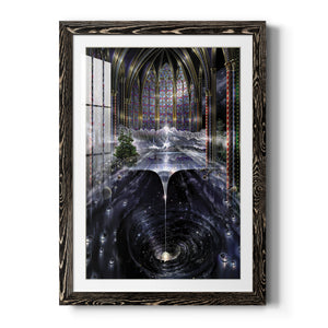 Genesis I - Barnwood Framed Art Print
