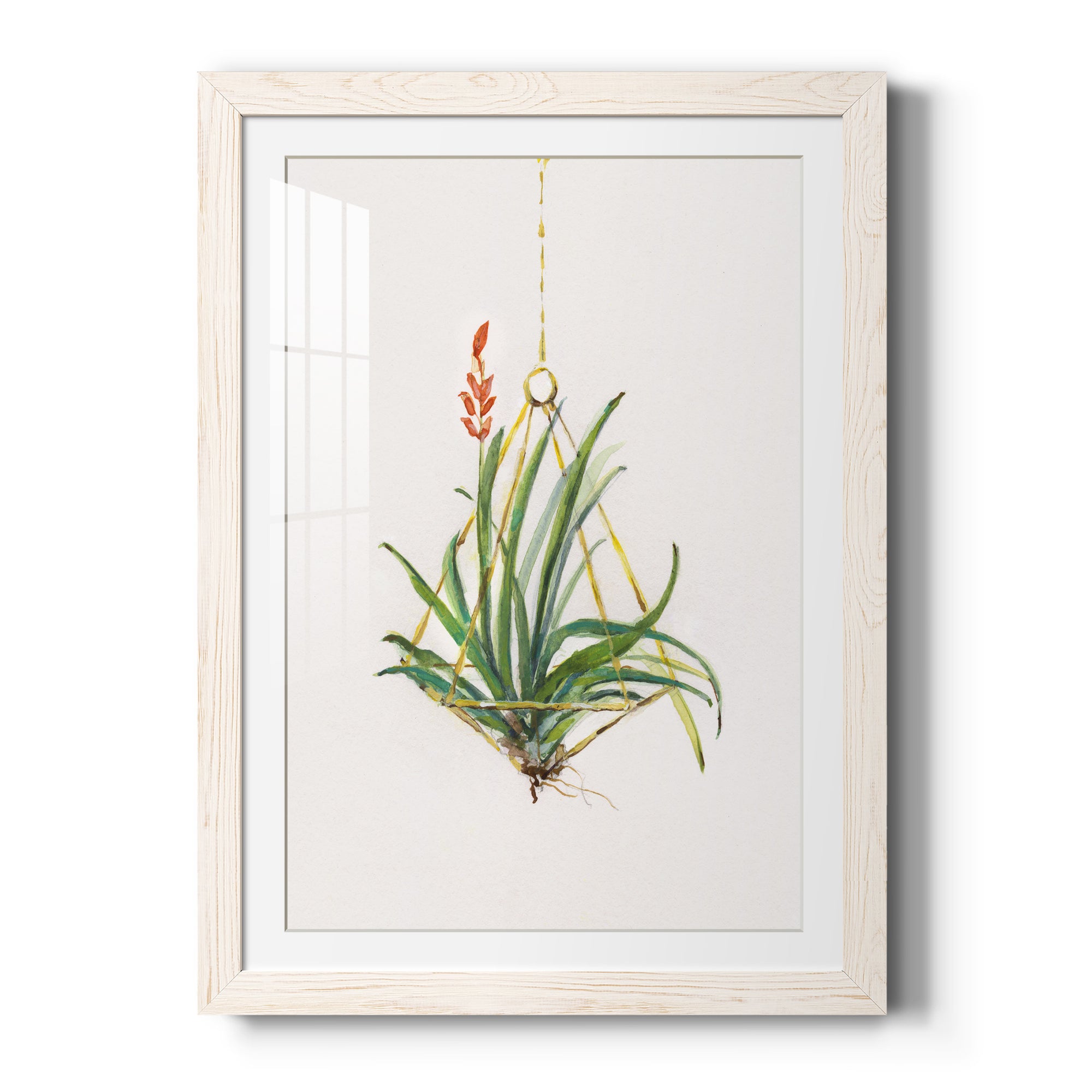 Gardenaire I - Barnwood Framed Art Print