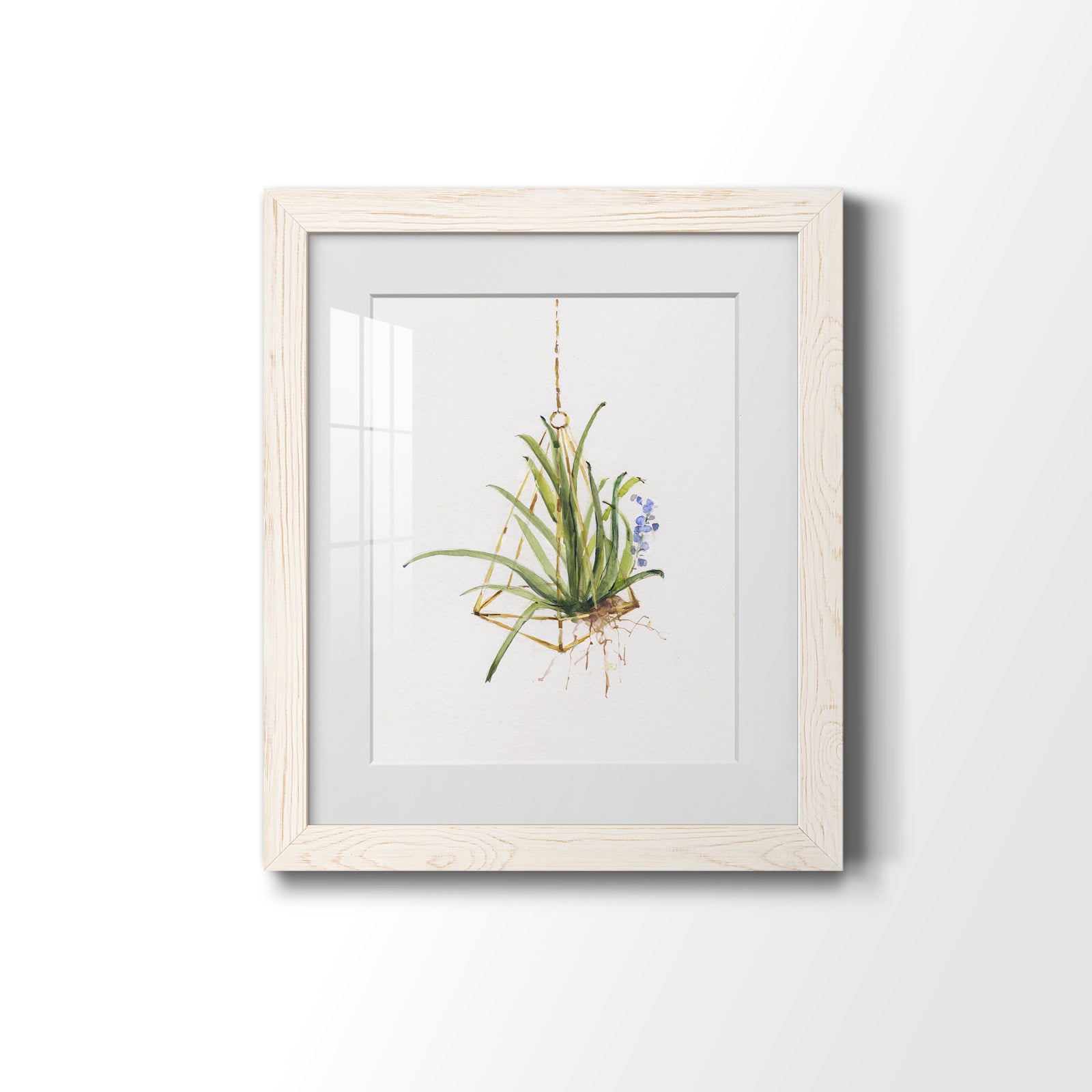 Gardenaire II - Barnwood Framed Art Print