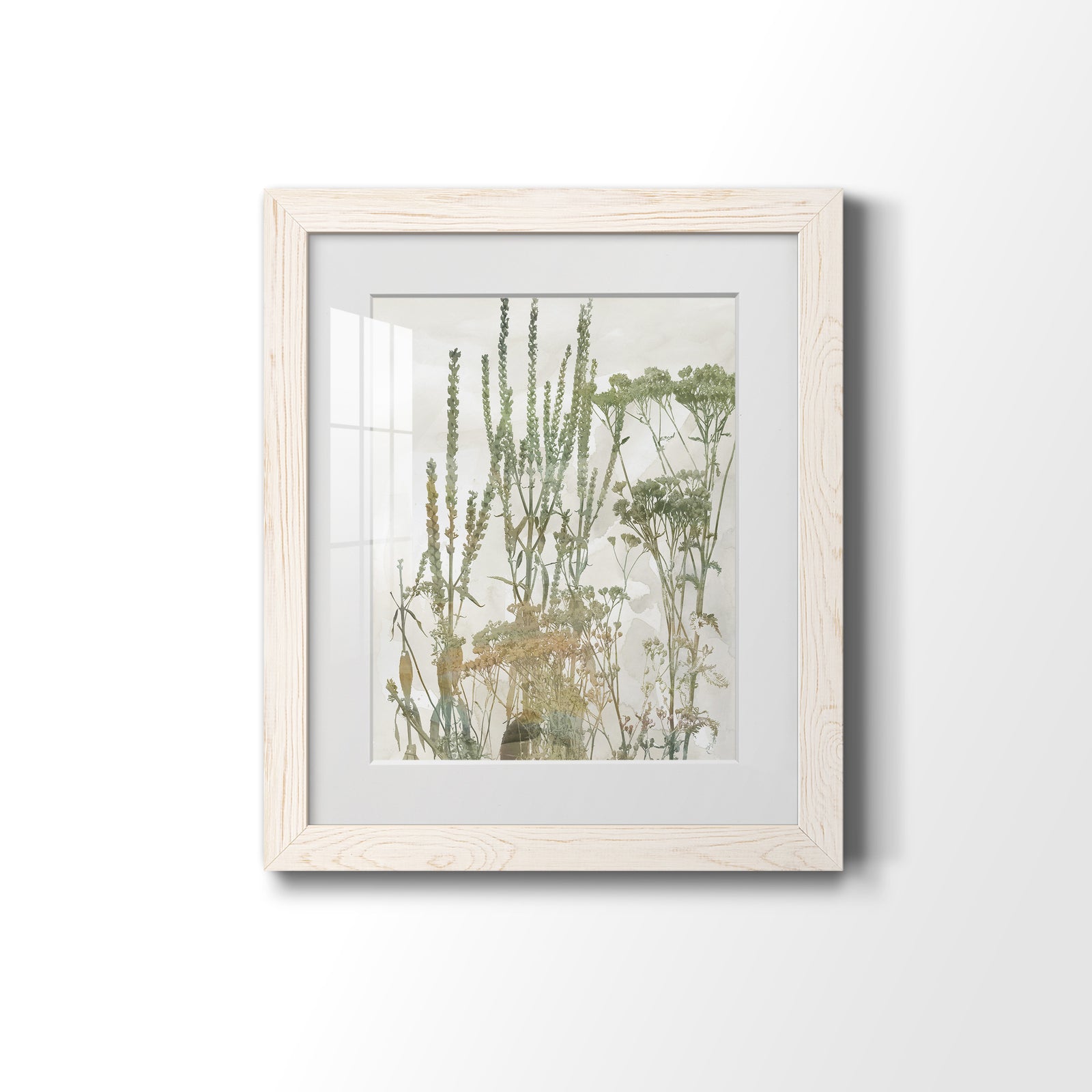 Untamed Garden II - Premium Framed Print - Distressed Barnwood Frame - Ready to Hang