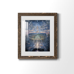 Solace II - Barnwood Framed Art Print
