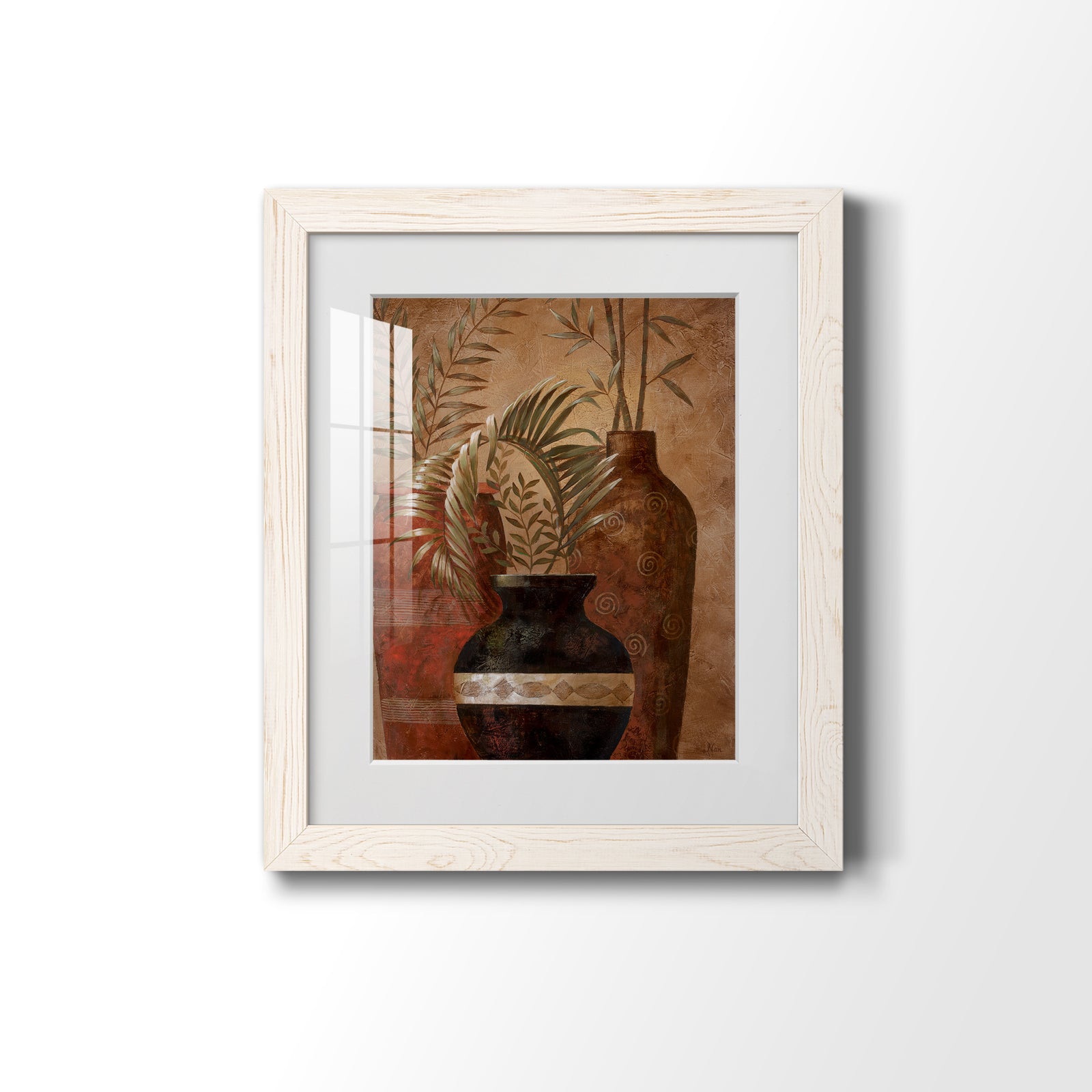 Exotic Vacation II - Barnwood Framed Art Print