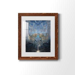 Solace - Barnwood Framed Art Print