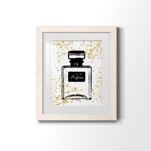 Glitter Perfume II - Barnwood Framed Art Print