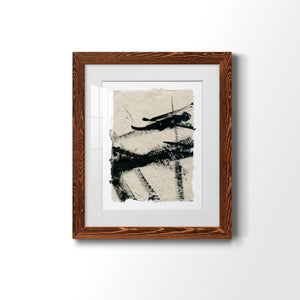 Lines Crossed II - Premium Framed Print - Distressed Barnwood Frame - Ready to Hang