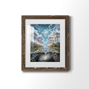 Genesis II - Barnwood Framed Art Print