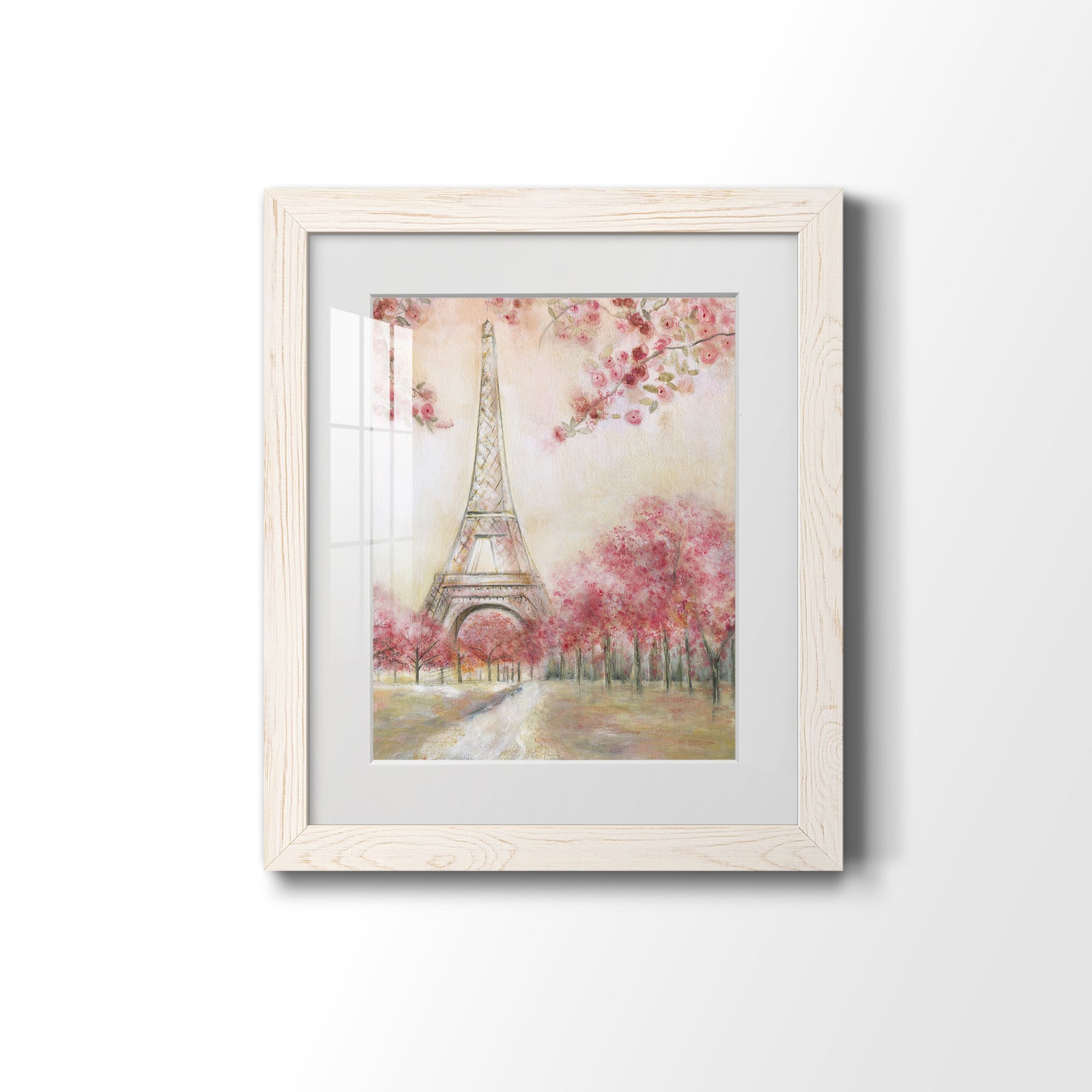 Paris Spring - Premium Framed Print - Distressed Barnwood Frame - Ready to Hang