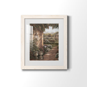 Evening in the Conservatory - Barnwood Framed Art Print