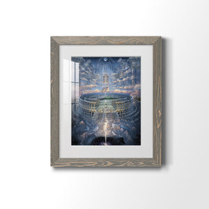 Solace II - Barnwood Framed Art Print