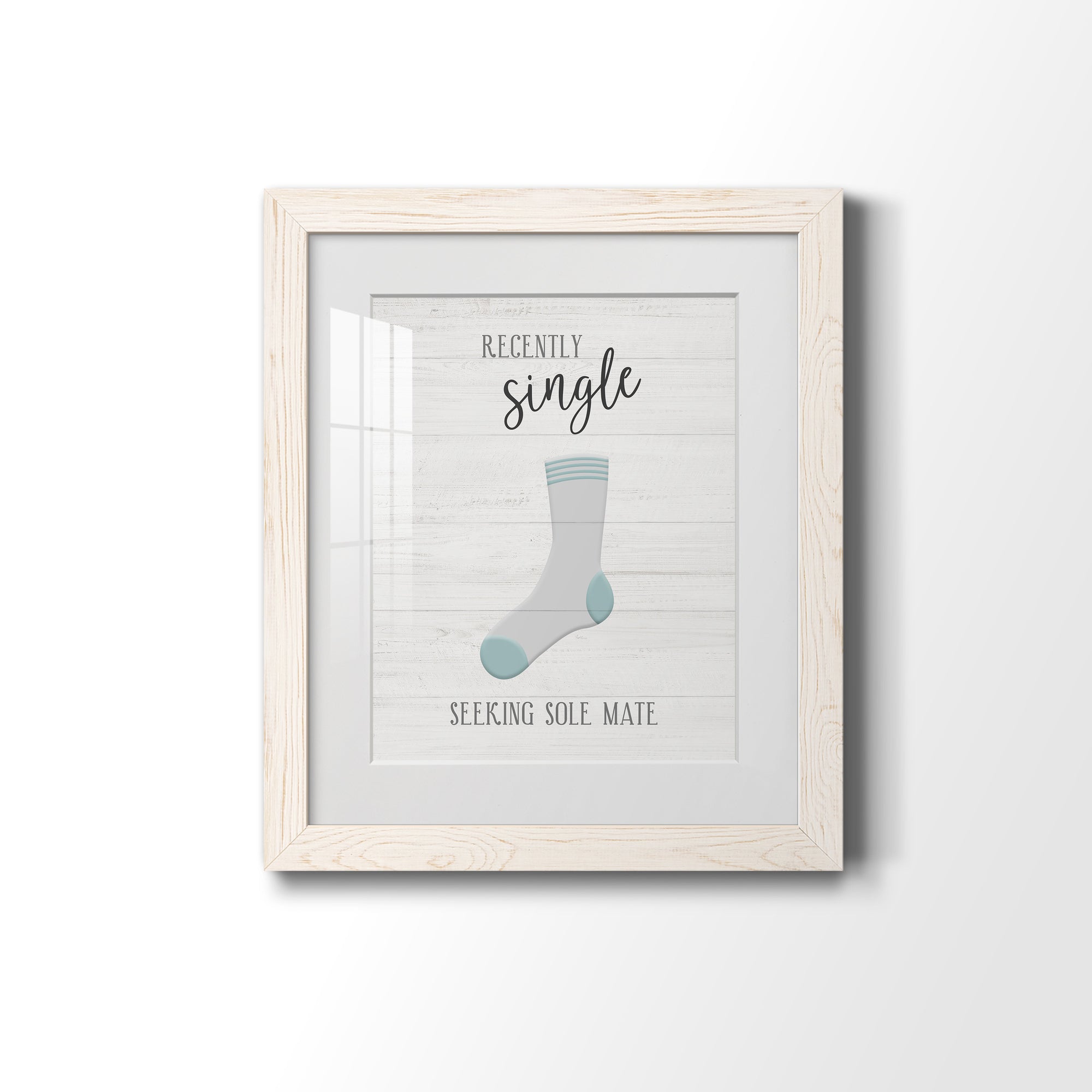 Single - Premium Framed Print - Distressed Barnwood Frame - Ready to Hang