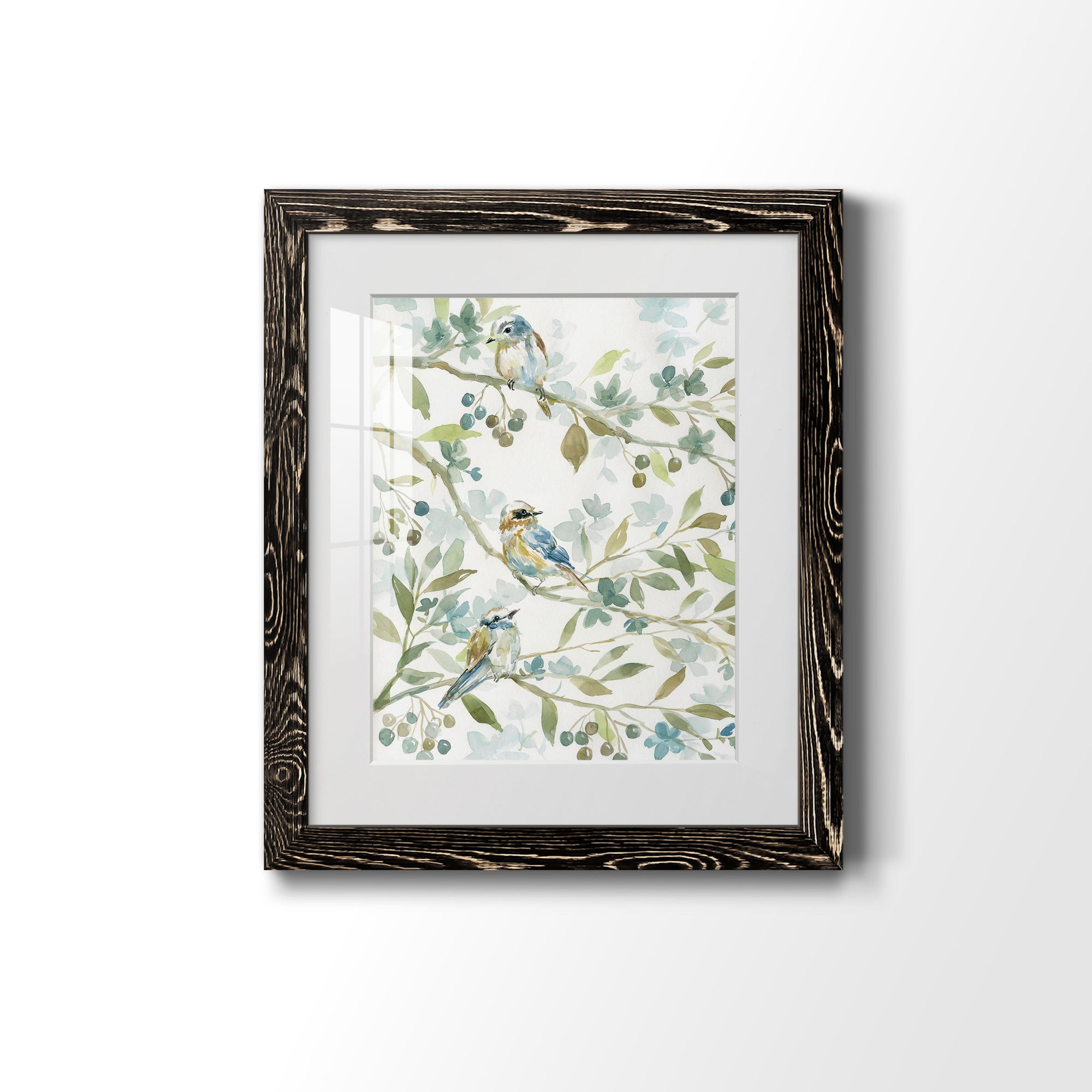Spring Beginnings - Barnwood Framed Art Print