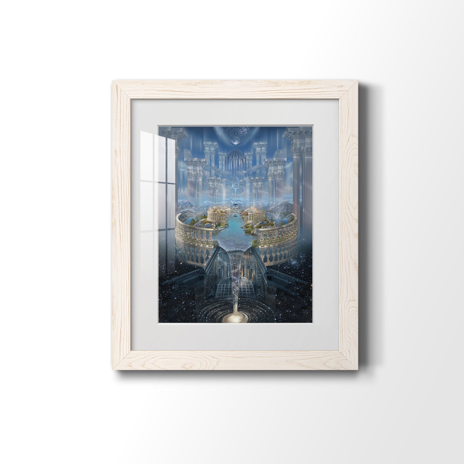 Solace - Barnwood Framed Art Print